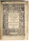 BIBLE IN ENGLISH. The Bible. Translated according to the Ebrew and Greeke. 1589